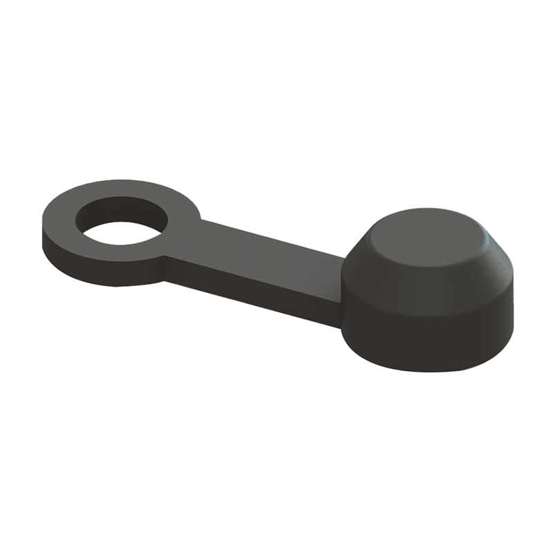 Ontluchtingsdop - zwart - rubber - CO-72410 - VAR | Hydr. remsystemen - Shimano - 10 stuks