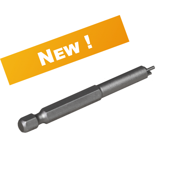 Spaaknippel bit – RP-26103 – VAR | 3 mm – nok – opname 1/4″ – schroefmachine